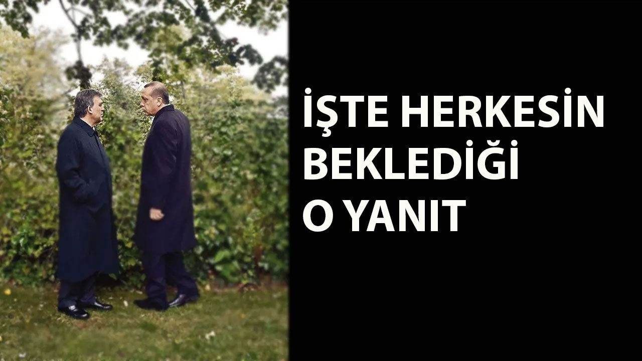 'Erdoğan ile Abdullah Gül görüştü' iddiasına noktayı koyacak açıklama