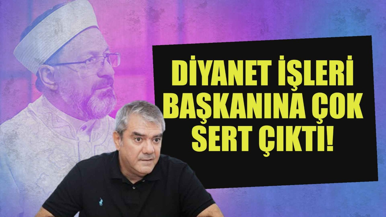 Sözcü gazetesi yazarı Yılmaz Özdil, Diyanet İşleri Başkanı Ali Erbaş'a çok sert çıktı: Memlekete Ali Erbaş mı lazım, fare mi?