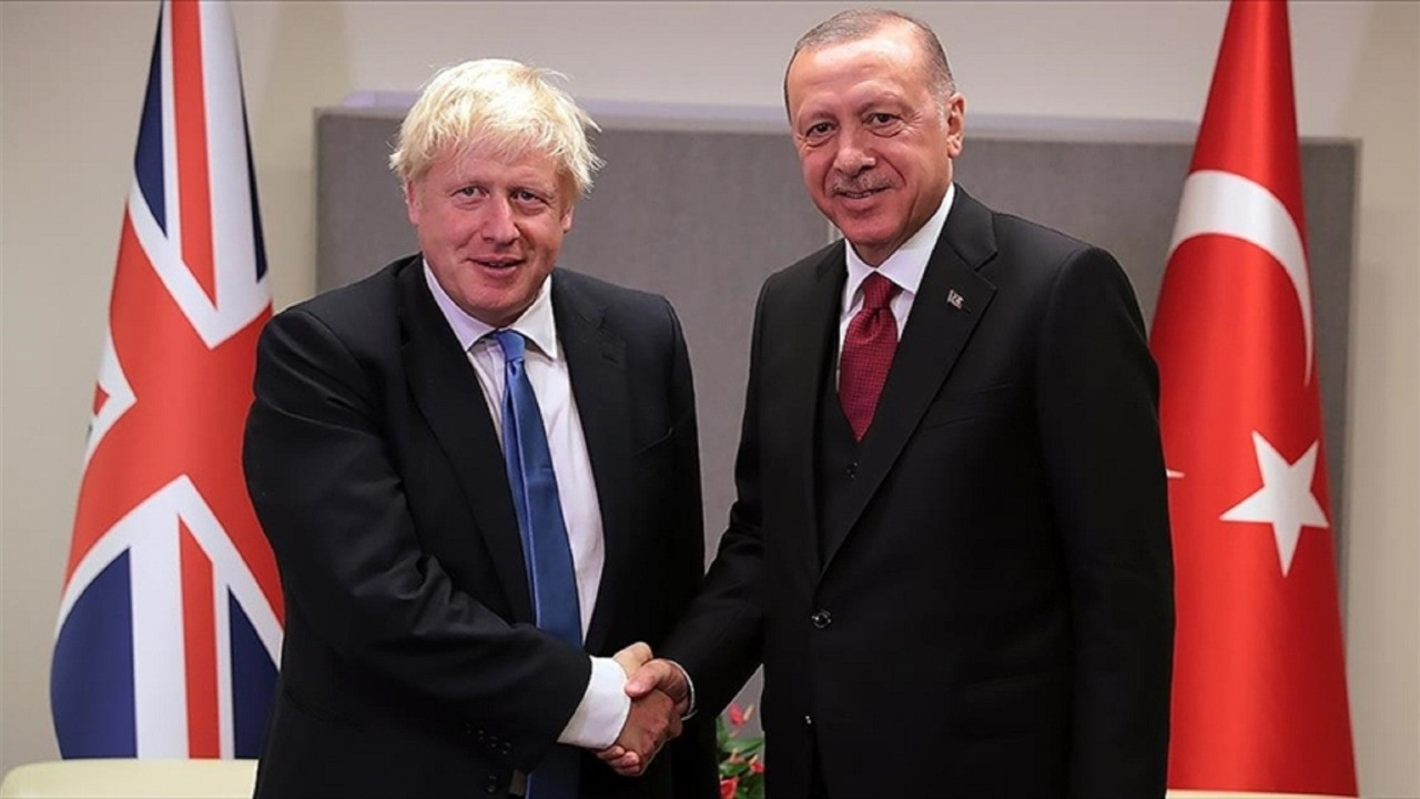 Cumhurbaşkanı Erdoğan, Birleşik Krallık Başbakanı Boris Johnson ile bir telefon görüşmesi gerçekleştirdi