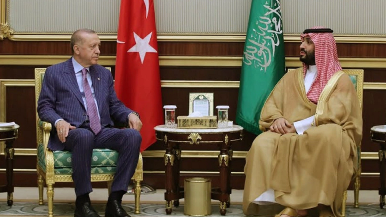 Prens Selman Ankara'da! Cumhurbaşkanı Erdoğan resmi törenle karşıladı