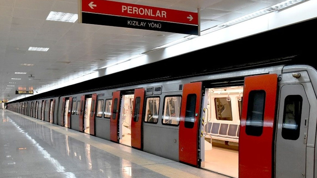 Ankara dikkat! Ankara Metrosu’nda altyapı çalışması başlıyor. Metro çalışması 10 Ağustos'tan 10 Eylül'e kadar sürecek
