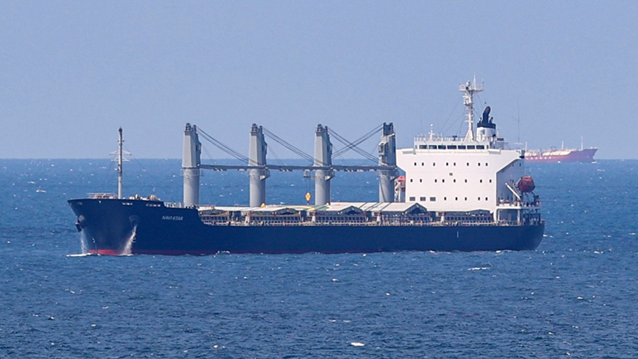 İrlanda'ya mısır götürecek gemi İstanbul'a ulaştı. Milli Savunma Bakanlığı: Denetimden sonra hareket edecek