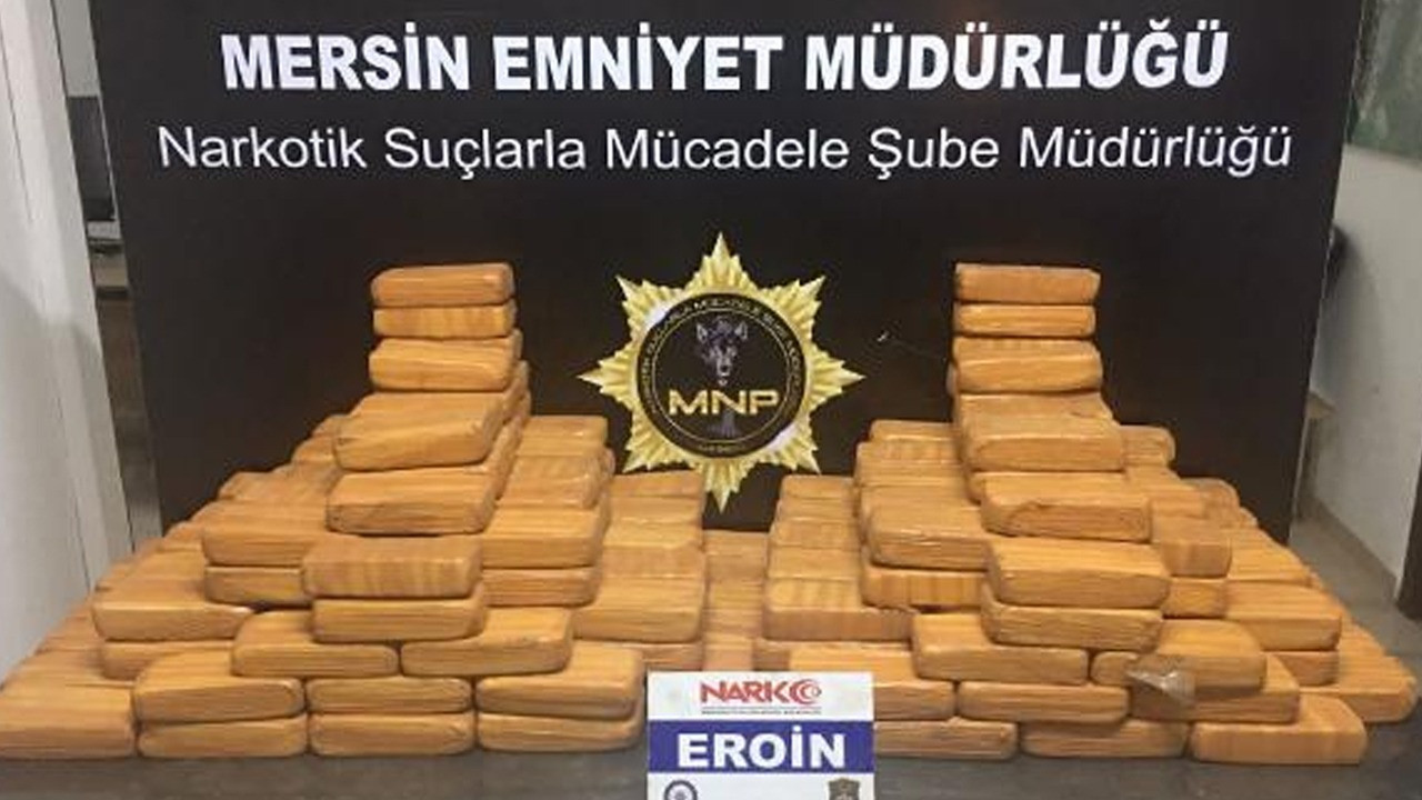 Mersin'de dev eroin operasyonu! Bakan Soylu Twitter hesabından duyurdu